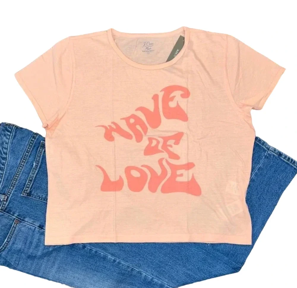 NWT J. Crew Peach W/
